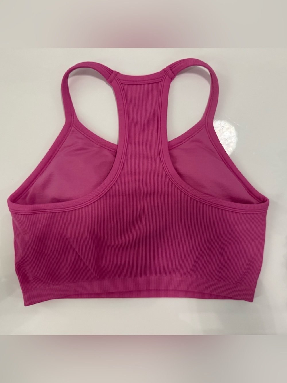 Jockey Fuchsia Racerback Sports Bra - Picture 2 of 4